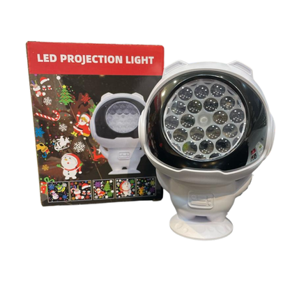 AstroNatal Mágico – Projetor de Natal Astronauta